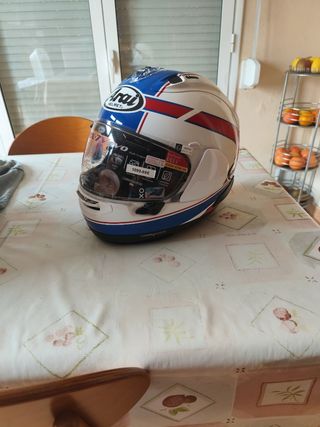 Casco Arai RX-7V Schwantz Pepsi
