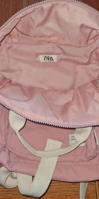 Mochila Zara rosa niña