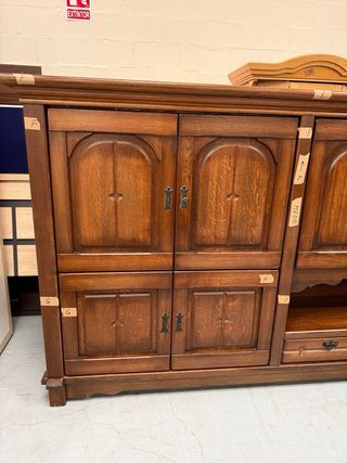 Mueble salón madera maciza