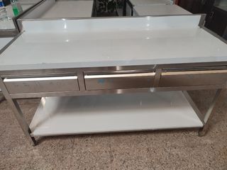 MESA INDUSTRIAL DE 160 CM