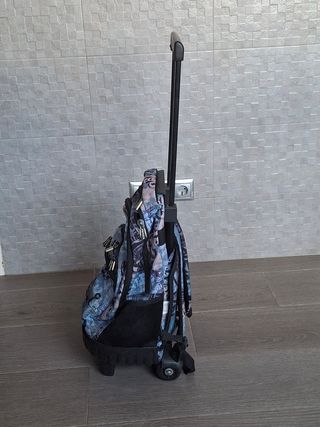 Mochila azul marca privata