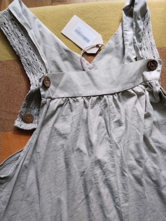 Mono beige M -  Pantalón de verano