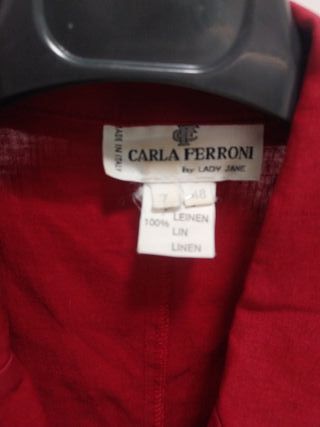 Giacca rossa vintage Carla Ferron