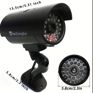 Cámara Seguridad Falsa + Pegatina