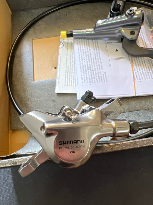 SHIMANO XTR Disc Brake, Unisex-Adult, Black, One S