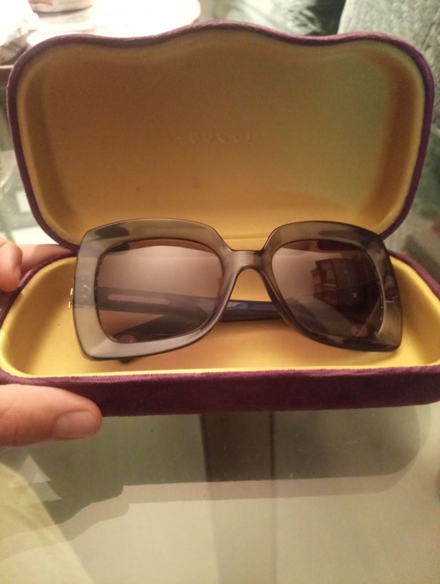 Gafas Marc Jacobs - Azul y Negro Con caja Gucci