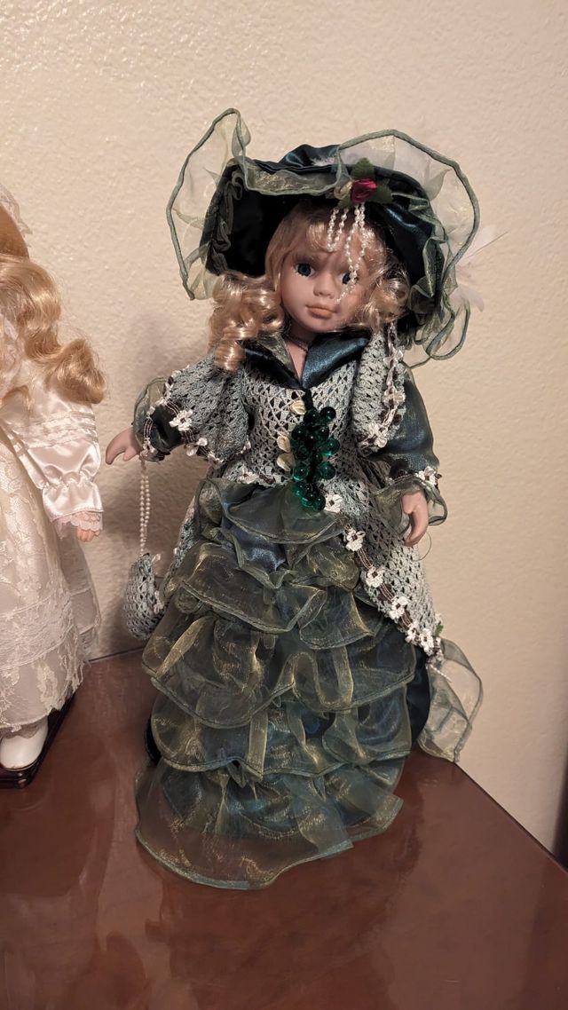 Lote de 6 Muñecas Porcelana Vintage