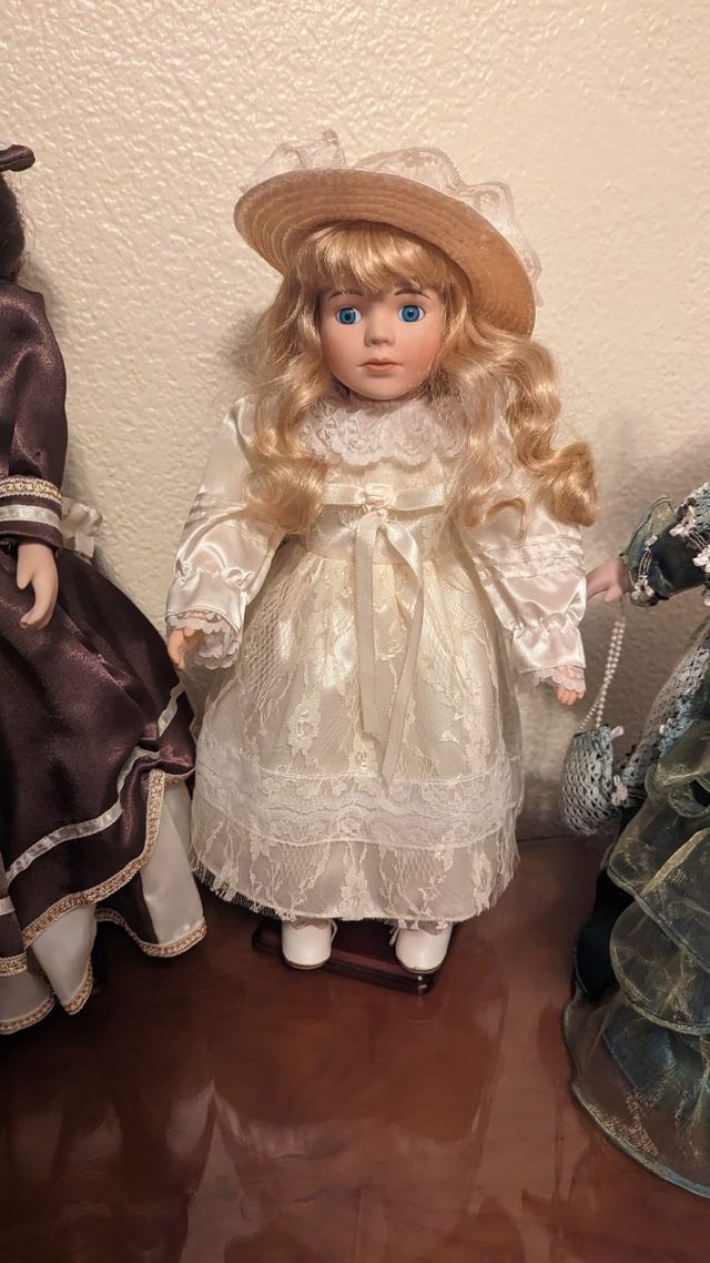 Lote de 6 Muñecas Porcelana Vintage