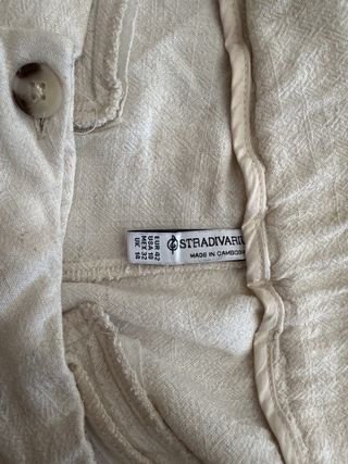 Pantalón lino beige - cómodo