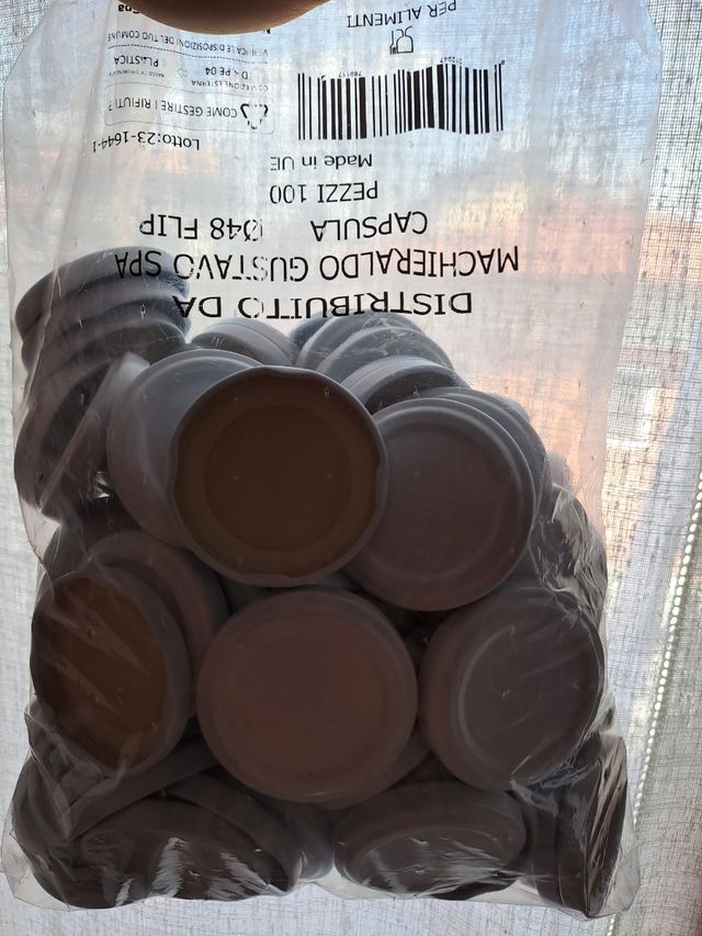 100 Coperchi Capsule - Bianchi