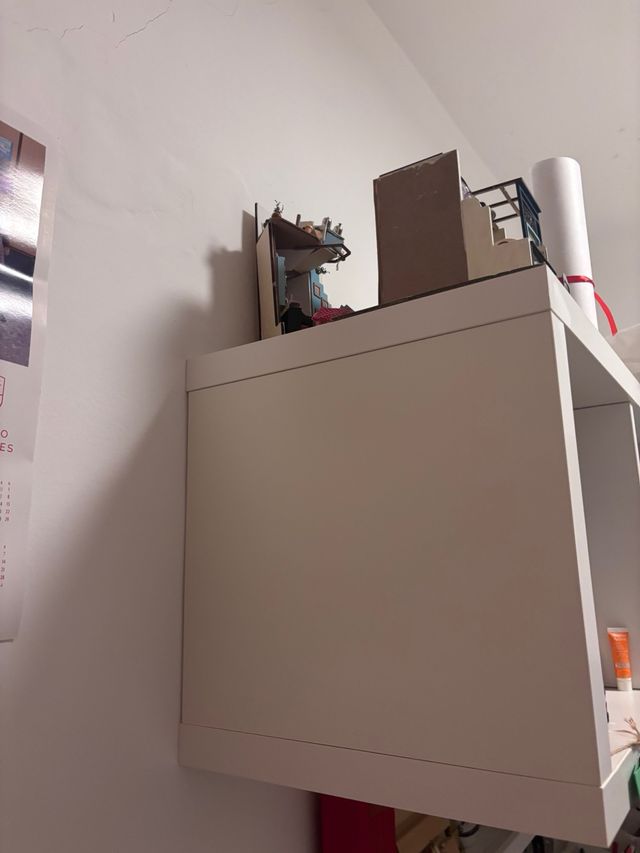 Litera infantil blanca de madera