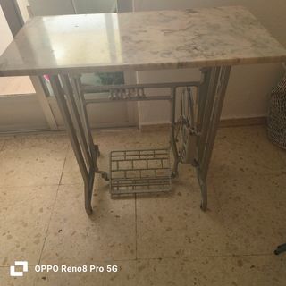 Mesa Máquina Coser Antigua