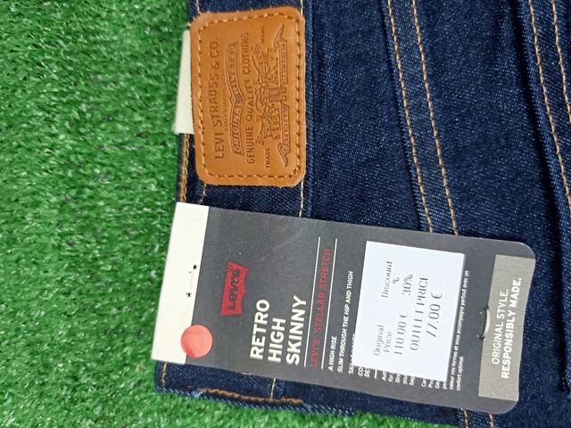 Levi's Retro High Skinny - 36 europea 26x32