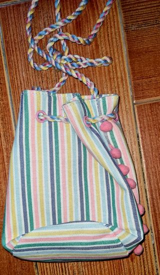 Bolso Sfera niña multicolor tipo bombonera