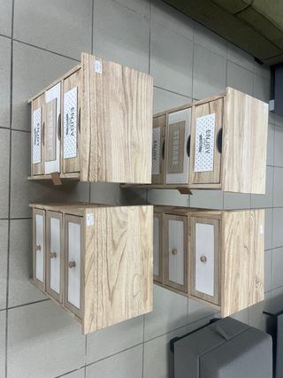2 Cajoneras madera - Decorativas