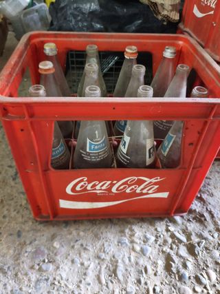 Cajas de refresco antiguas