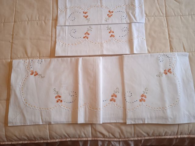 Sábanas Bordadas Algodón Tolra