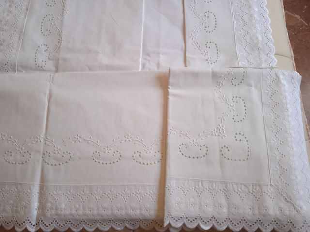 Sábanas Bordadas Algodón Tolra