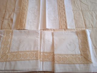 Sábanas Bordadas Algodón Tolra