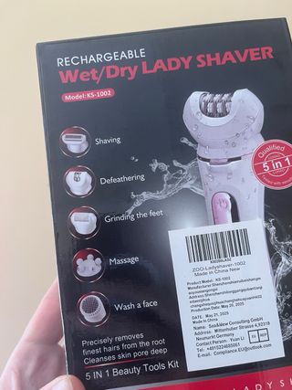 Depiladora 5 en 1 recargable