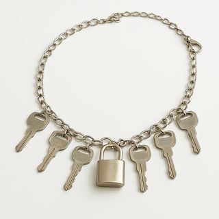 Collana Chiavi & Lucchetto Argento