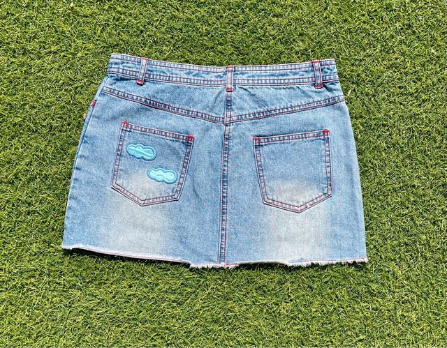 Falda  vaquera con bordados