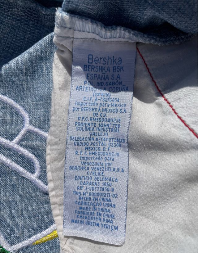 Falda  vaquera con bordados