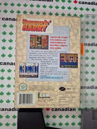Hammerin' Harry NES