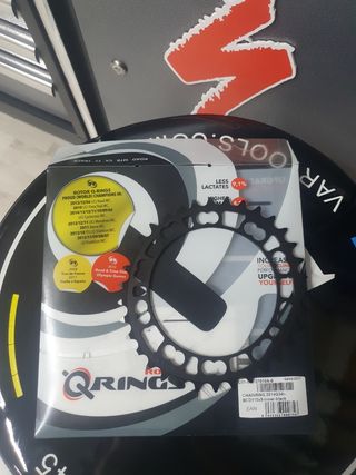 Plato rotor Qrings ovalado 34d BCD110x5