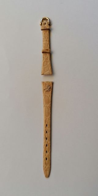 Correa Maurice Lacroix Piel Beige 12mm