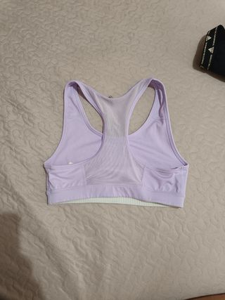 Top deportivo Puma morado
