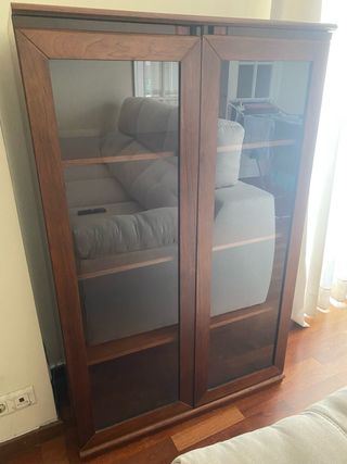 Vitrina madera - Armario cristal
