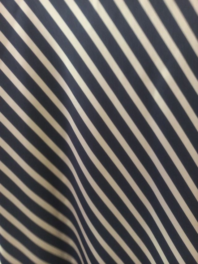 Falda Amee rayas azul-blanco