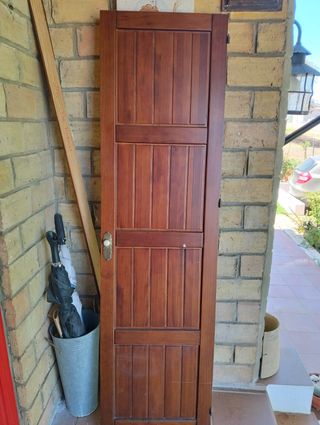 Cabecero madera restaurar -Puerta armario