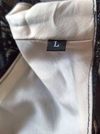 Vestito romantico goth nero