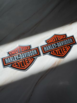 EMBLEMAS INSIGNIA ADHESIVO HARLEY DAVIDSON LOGO