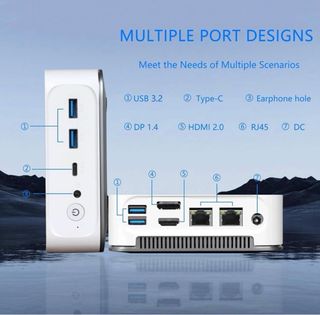 Mini PC Alder Lake-N95 - 16GB RAM - 1TB