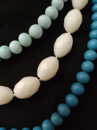 Collana vintage vetro handmade