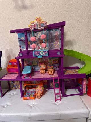 Casa Bellies Bellyville. incluye 3 bellies.