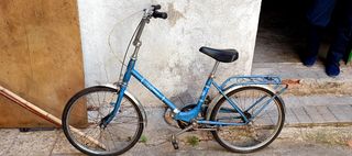 Bicicleta BH paseo vintage azul
