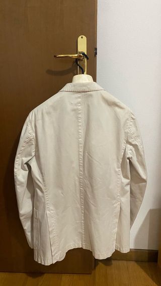 Giacca Boglioli in Cotone Beige