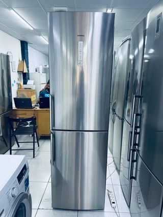 Nevera Siemens - Acero inoxidable