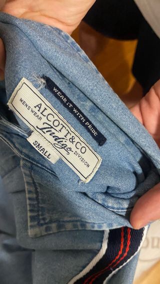 Camicia Jeans Uomo - Blu