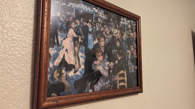 Cuadro Baile en el Moulin de la Galette