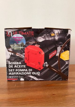 Bomba para cambio de aceite coche
