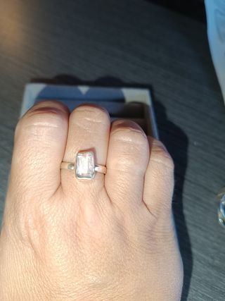 Anillo Kunzita Plata 925