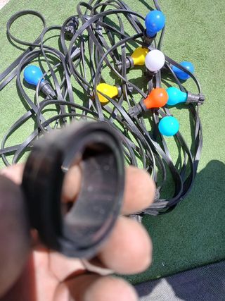 Luces LED de colores -15 bombillas 