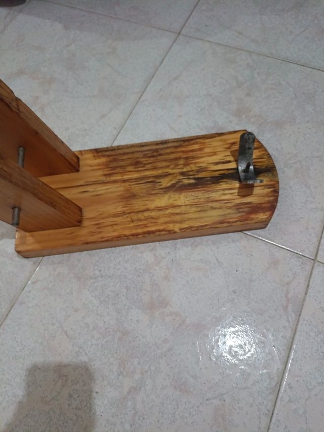 Jamonero madera y metal