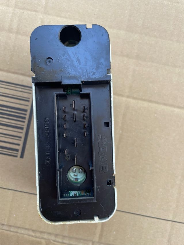 Pulsantiera vetri Saab 95