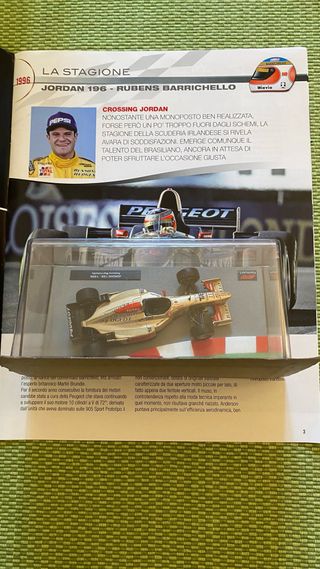 Formula 1 AutoCollezione 145 Jordan 196.
